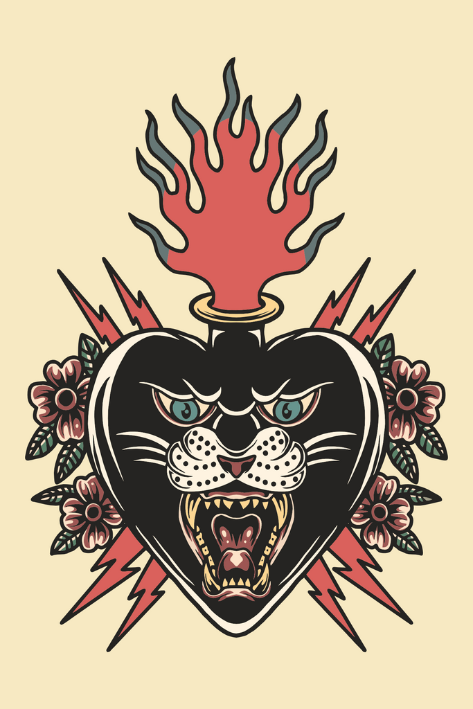 Panther Vial T-Shirt Design