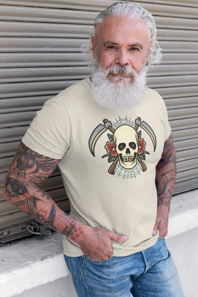 Skull Farmer Mockup