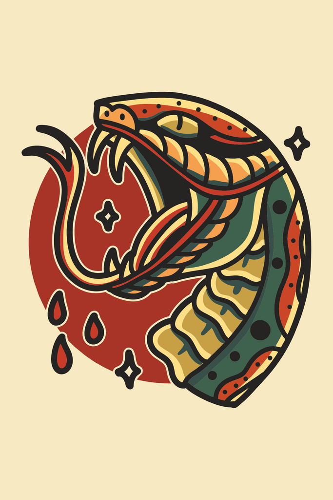 Snake Blood T-Shirt Design