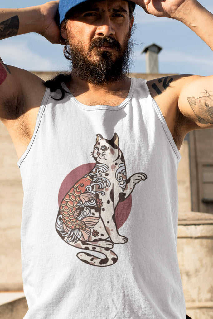 Yakuza Cat Mockup